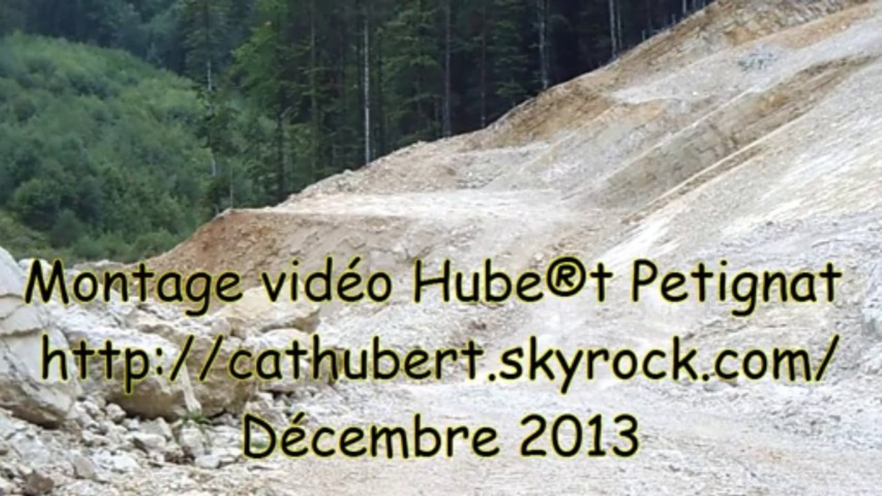 Tirs de mines carrières de Court/Suisse