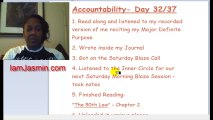 Accountability: Day 32 of 37