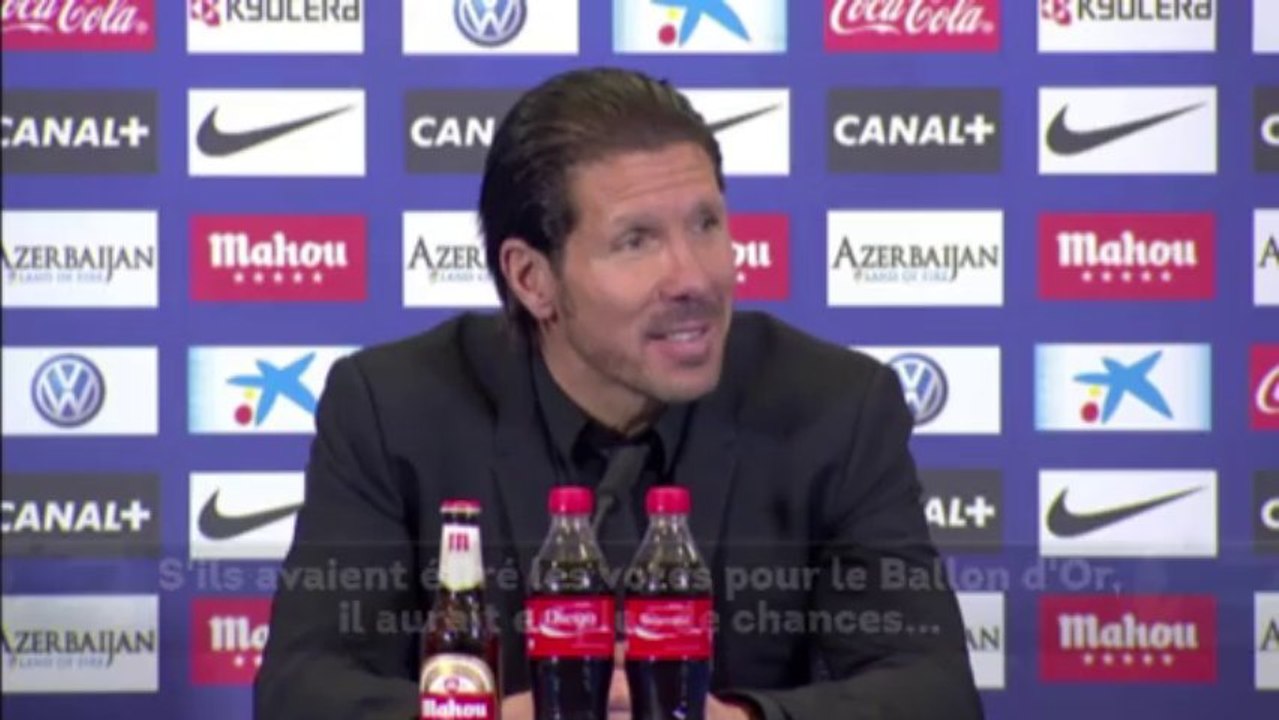 Atlético Madrid : Simeone encense Diego Costa