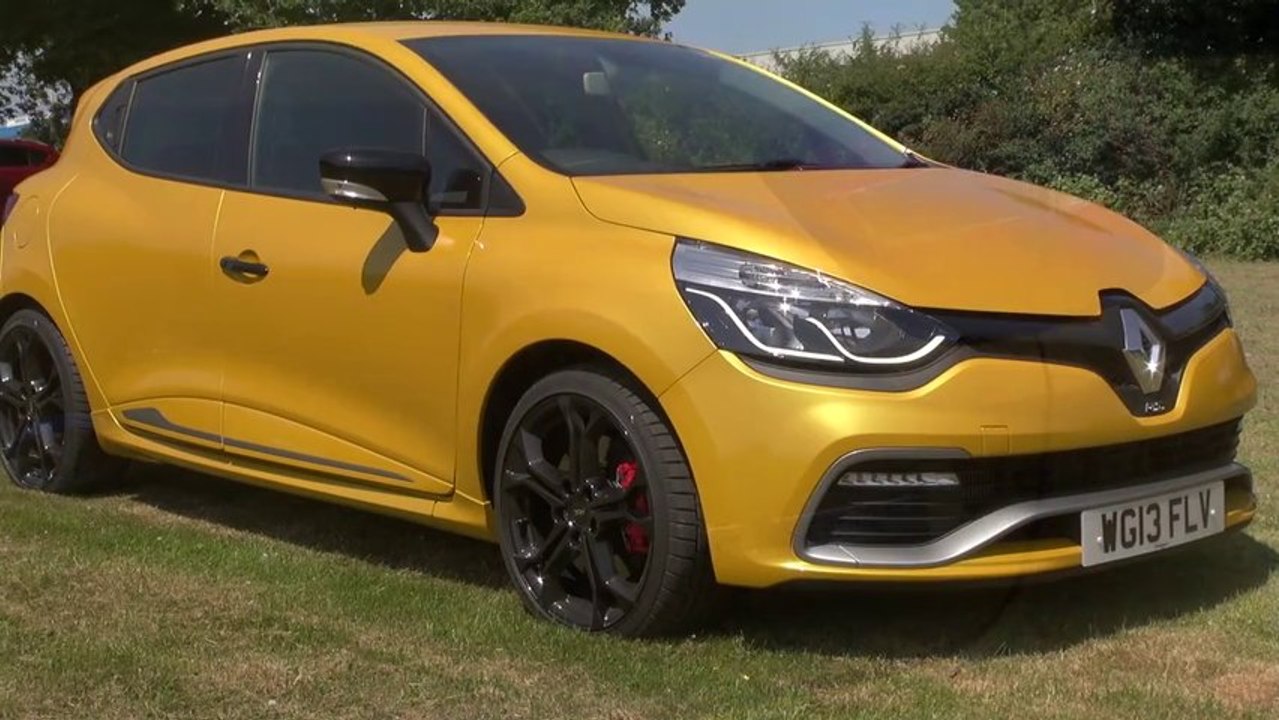The New 2013 Renault Clio RS200 Cup including launch control and POV test drive