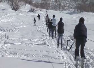 Sınırda kayak keyfi-