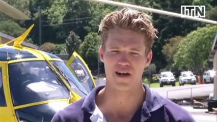 Fishermen's dramatic rescue in Australia caught on camera