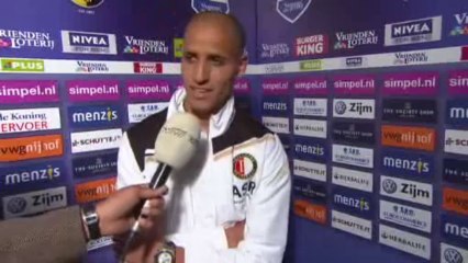 20-11-2011 Karim El Ahmadi na Vitesse - Feyenoord