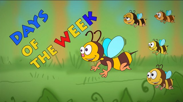 Days Of The Week | Learn English Nursery Rhymes | 7 Days Of Week