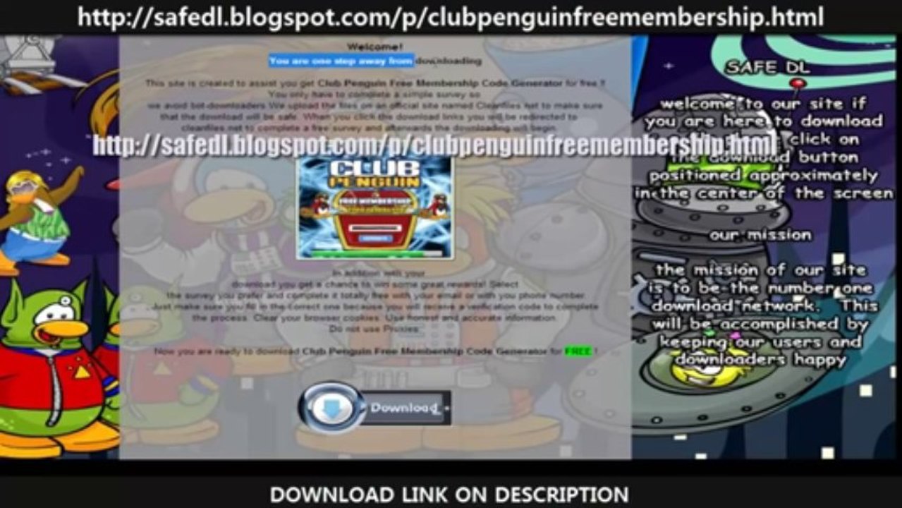 Club Penguin Free Membership Code Generator [NEW DECEMBER 2013] FREE - Club Penguin Hack