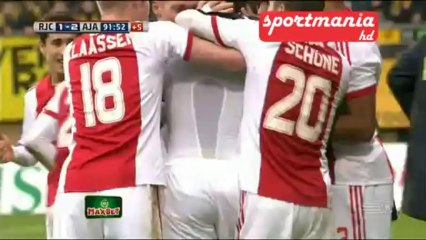 Roda JC Kerkrade vs Ajax 1-2 Dream debut for Jairo Riedewald 22/12/2013 HD