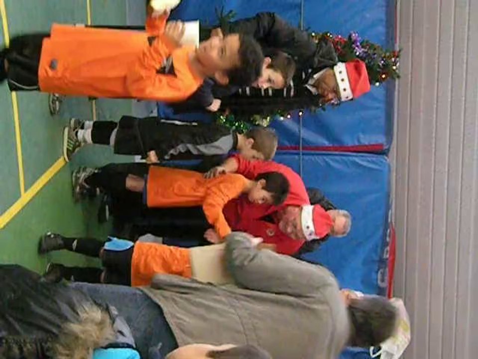 Plateau de Noël des U7 à ST Pierre Des Corps