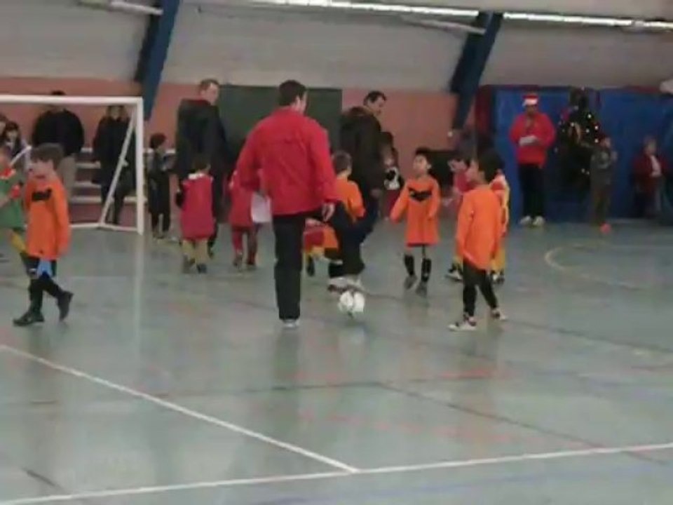 Plateau de Noël des U7 à ST Pierre Des Corps