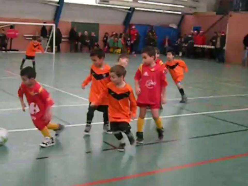 Plateau de Noël des U7 à ST Pierre Des Corps