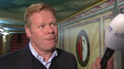 04-12-2011 Koeman vooraf aan Feyenoord - PSV