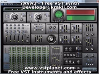 YAVA3 - Free VST synth - vstplanet.com