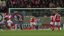 But Gaëtan CHARBONNIER (62ème) - Stade de Reims - AC Ajaccio - (4-1) - 21/12/13 (SdR - ACA)