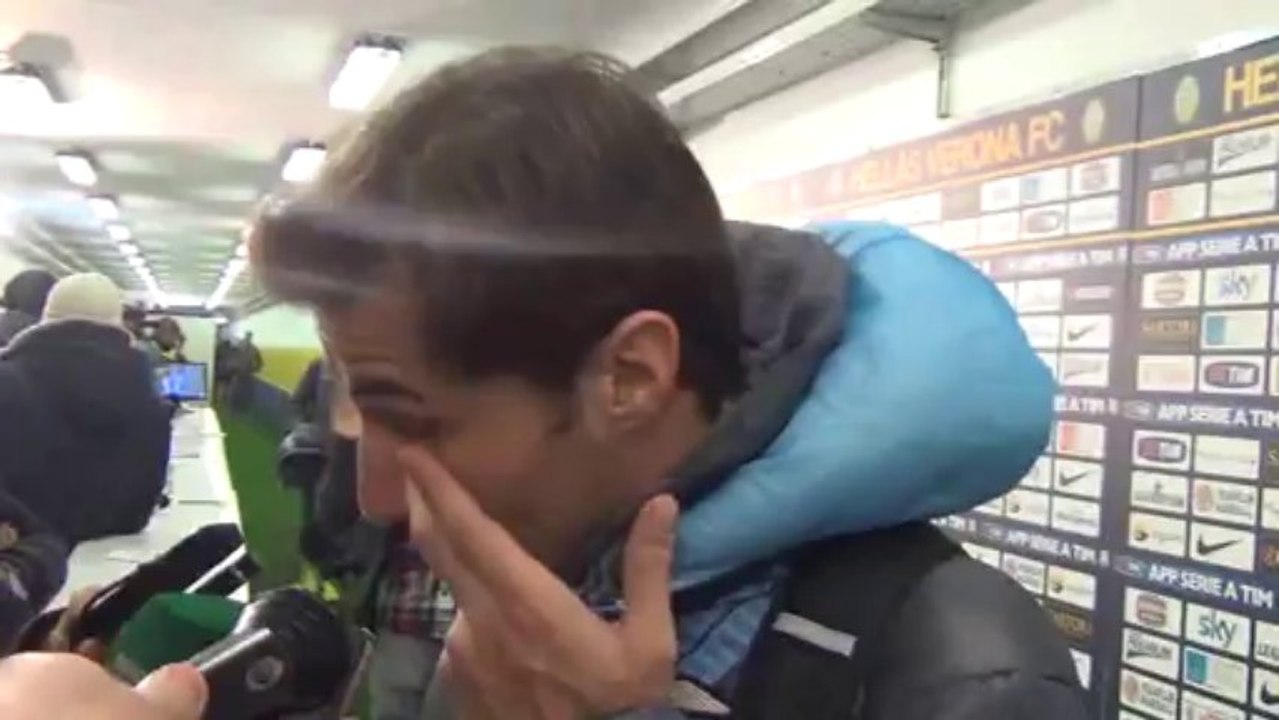 Lorik Cana post Verona - Lazio 4-1