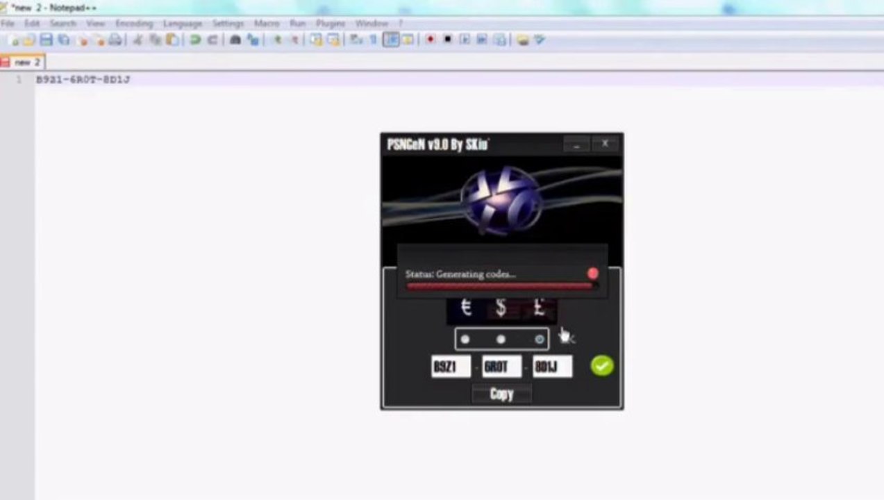 Working PSN Code Generator [Free]
