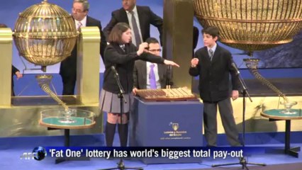 'Fat One' jackpot brings Christmas cheer to crisis-hit Spain