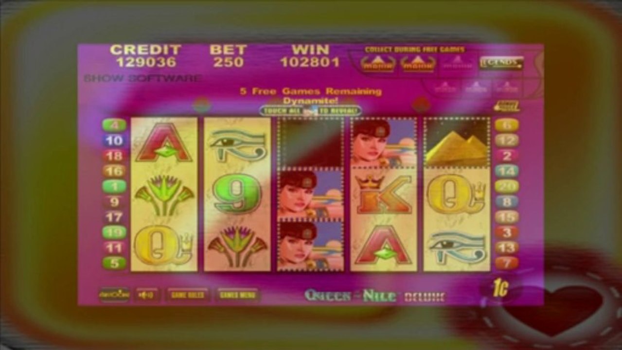 Queen of the Nile Legends Spilleautomater- Kasino
