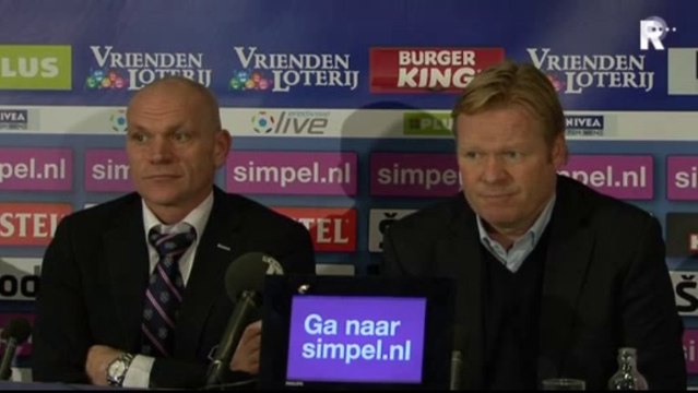 11-12-2011 Persconferentie na FC Utrecht - Feyenoord