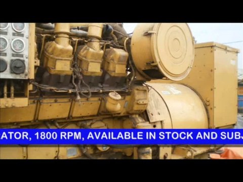CAT 3512 Marine Diesel Generator for Sale