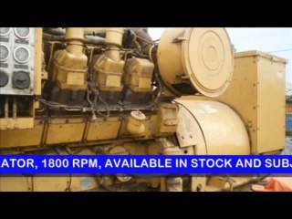 CAT 3512 Marine Diesel Generator for Sale