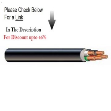 Clearance 750' 8/2 Gauge AWG Type W Round Portable Cord Super Cable Wire RHH RHW