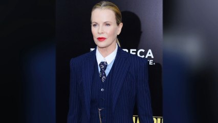 Kim Basinger Got Dressed In A Suit For "Grudge Match" Screening