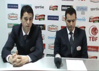 Basketbolda maçın ardından -