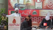 Salana Mehfil Yaad e Hussain Razi-Allahu Ta'ala Anhu  Zere Sadarat Khadim Sultan ul Faqr Hazrat Sakhi Sultan Mohammad Najib-ur-Rehman Madzillah-ul-Aqdus 10th Muharram 1435 Hajri (Friday, November 15, 2013) Part-2