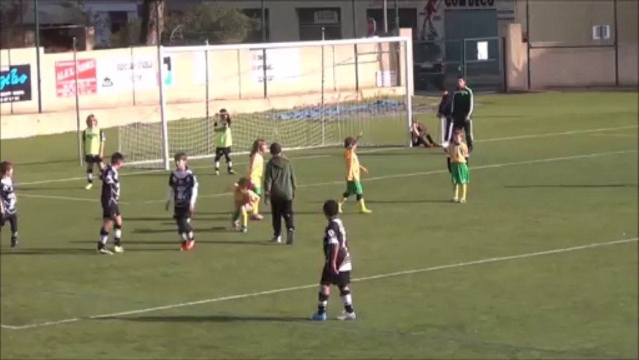 Tournoi Poussins Calvi Decembre 2013  Match 2  PIEVE CALVI