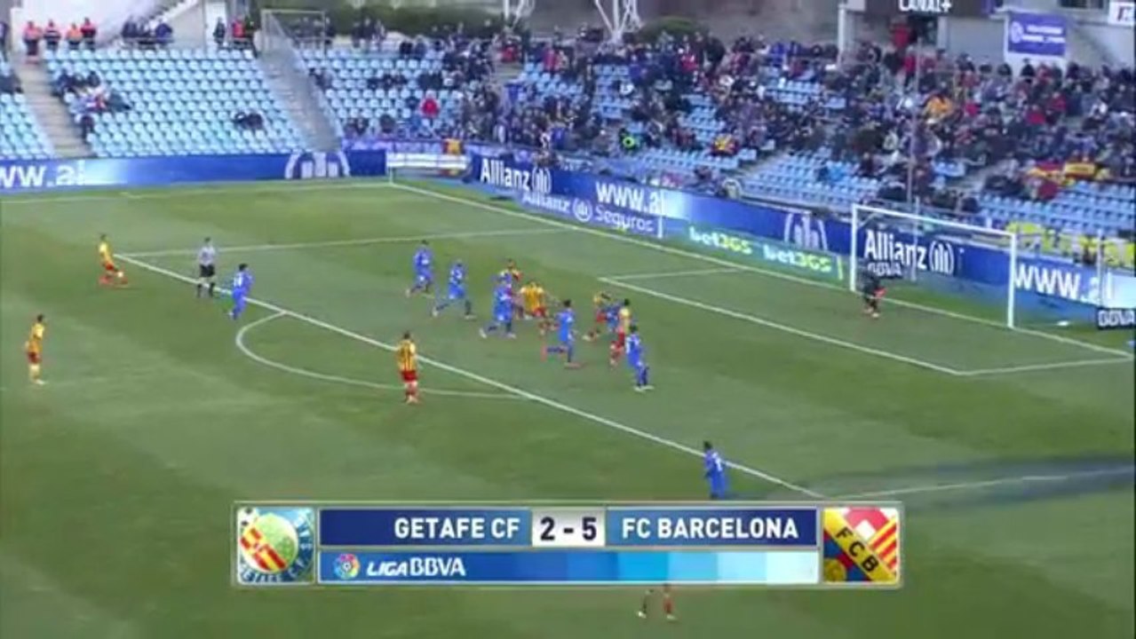 Getafe 2 Barça 5