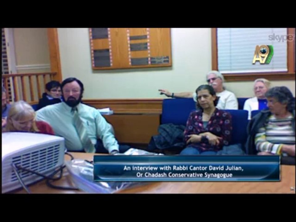 Building Bridges Gateway program with Hana Julian, Israeli Middle East News Analyst -  An interview with Rabbi Cantor David Julian, Or Chadash Conservative Synagogue   (Dec, 2013)