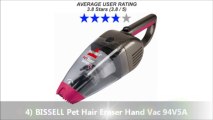 Top 5 Best Handheld Vacuum Cleaners For Pet Hair 2013 / 2014