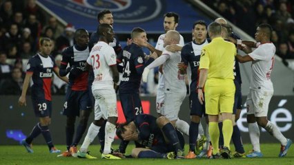 Rio Mavuba/Zlatan Ibrahimovic L'INCROYABLE altercation lors de PSG - Lille - 2013/2014