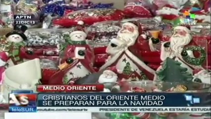 Alistan cristianos de Medio Oriente la celebración de la Navidad