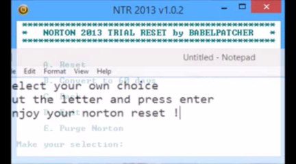 Norton 2014 Trial Reset v1.0.2 [MAY 2014 Updated]
