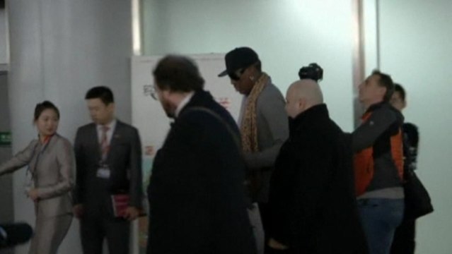 Dennis Rodman returns from his latest trip to North Korea
