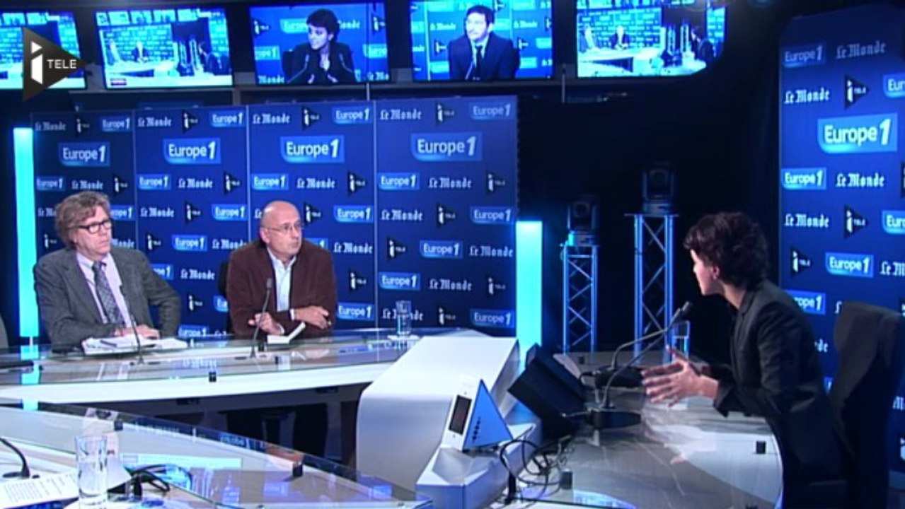 Najat Vallaud-Belkacem au Grand Rendez-vous Europe1 iTélé LeMonde 3/3
