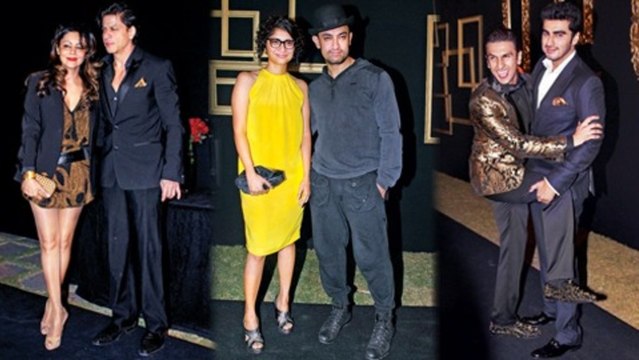 Shahrukh Khan, Aamir Khan, Ranveer Singh At Deepika Padukone's Private Party