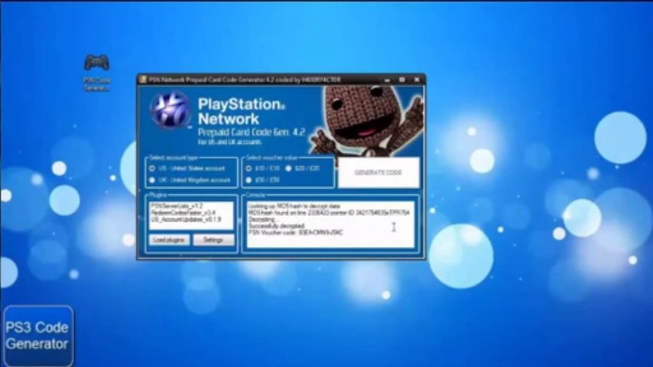 PSN Code Generator ★★★★★ with New Proof