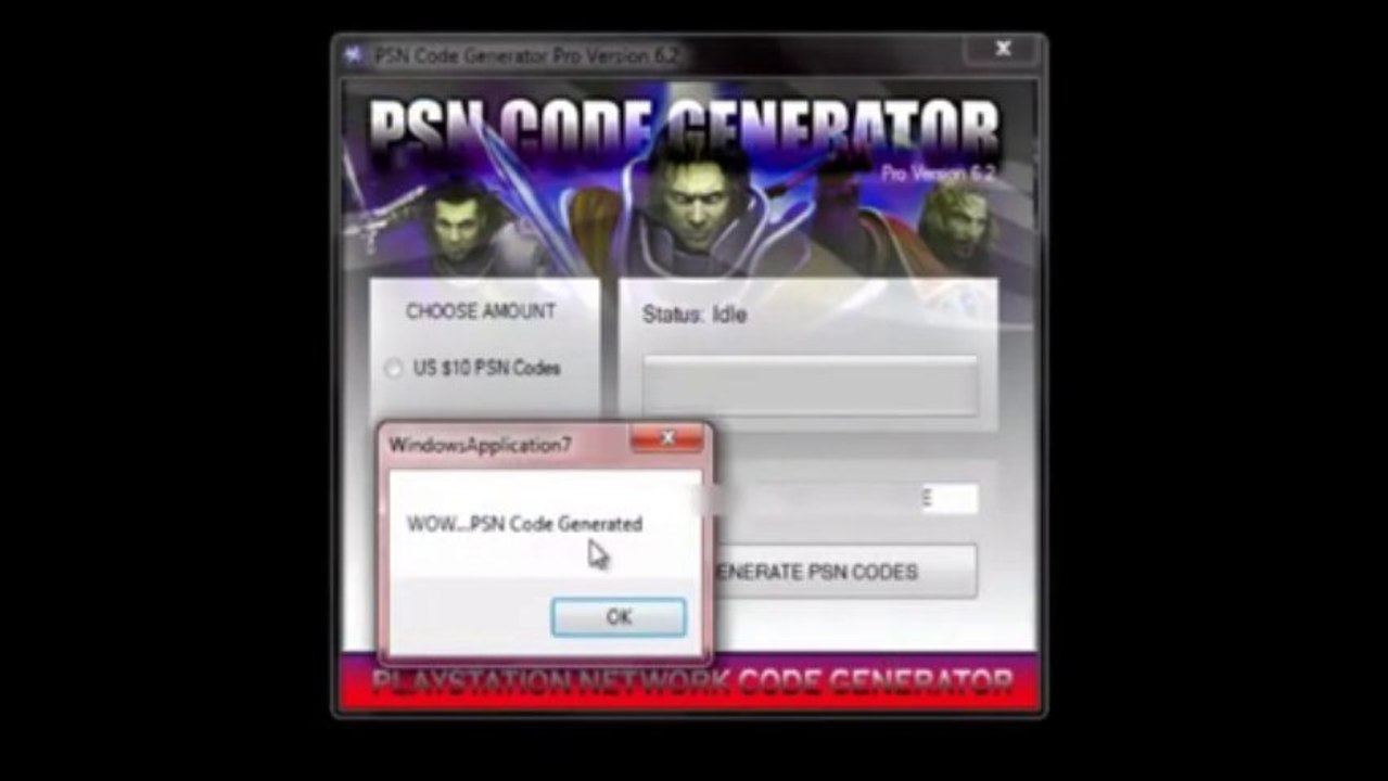 PSN Code Generator 2013 [FREE PSN CODES] Updated and 100%