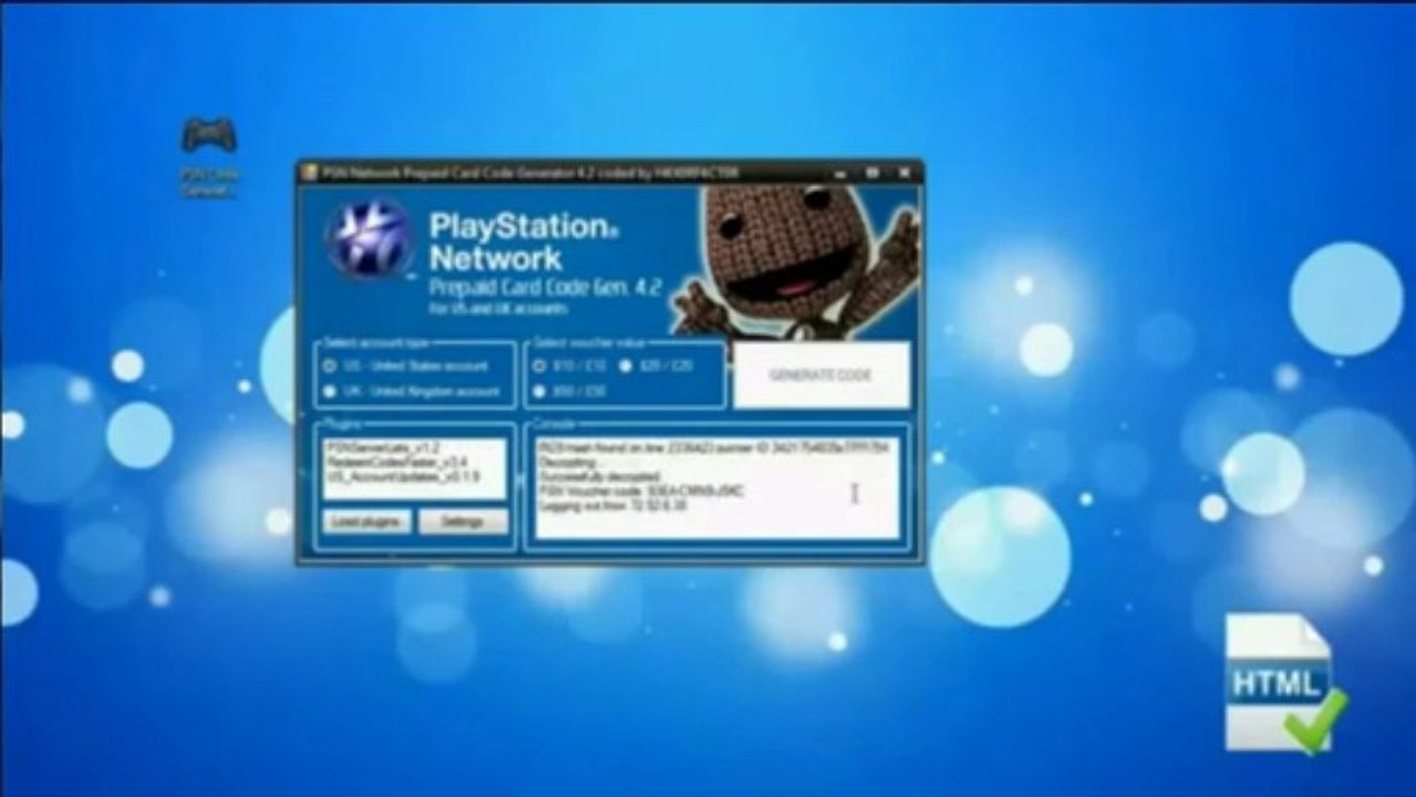 Free PSN Codes - Free PSN Code Generator 2013 Working 100%