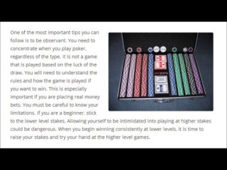 Learning to Play Poker like Adrian Aston