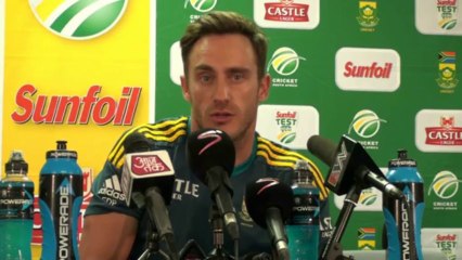 Ind vs SA 1st Test Day 5 Du Plessis happy with result