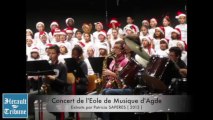 CAP D'AGDE - 2013 - Le concert de l'école de Musique au Palais des congrés