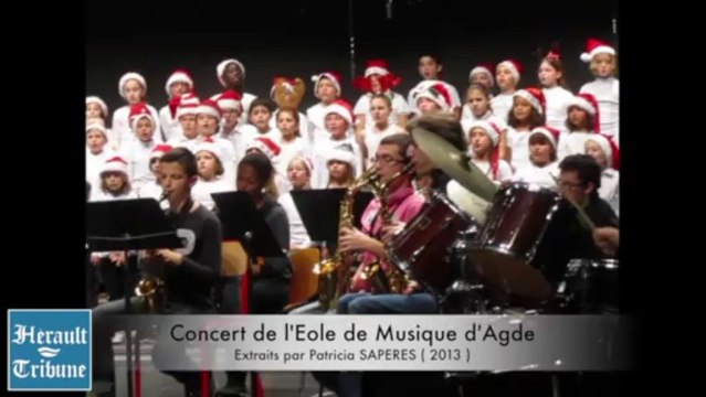 CAP D'AGDE - 2013 - Le concert de l'école de Musique au Palais des congrés