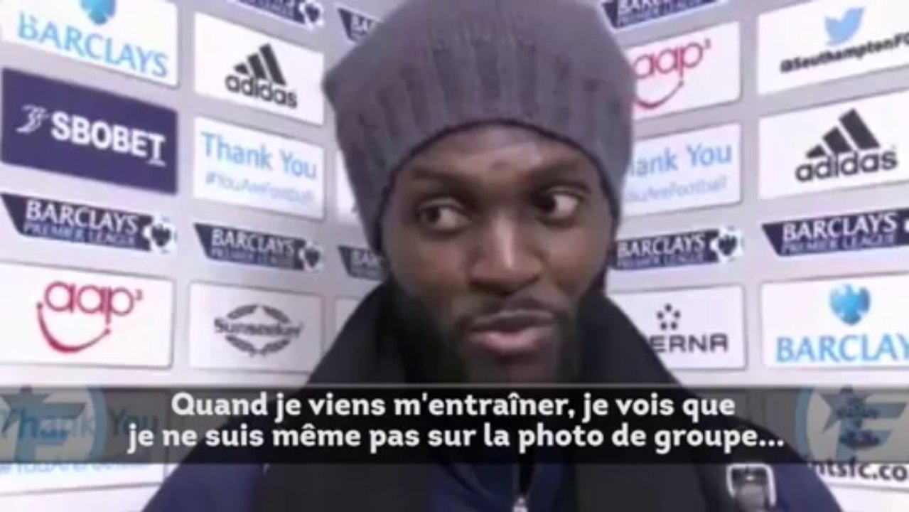 Adebayor : "Tottenham m'a manqué de respect"