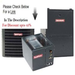 Clearance 2.5 Ton Goodman 14 SEER R-410A 96% AFUE 45,000 BTU