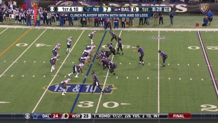 Patriots defense, INT