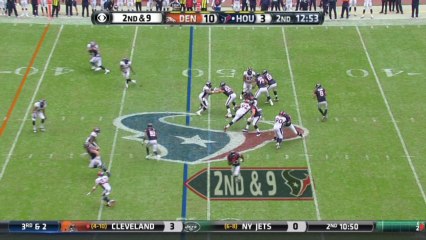 Broncos defense, sack, 8-yd loss