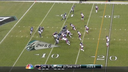 Bears defense, sack, 4-yd loss