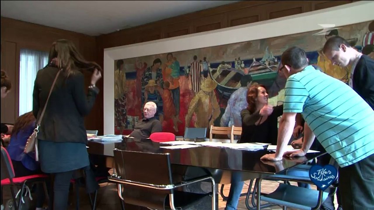 Présentation du foyer de Cachan par Francoise Eslinger / Groupe La Poste - Tous formidables - Tous solidaires